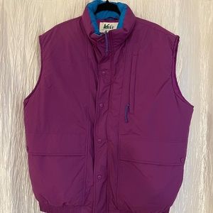Vintage REI Goose Down Puffer Vest - XL